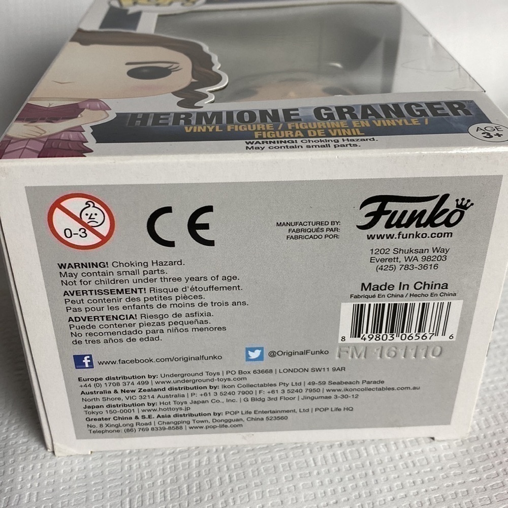 Funko Pop! Harry Potter Hermione Granger Collectible Vinyl Figure - Picture 6 of 10